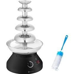 Royal Catering - Royal Catering Fontaine À Chocolat Fondue Au Fromage RCCF-210 (250 W, 5 Étages, 30-110 °C, 4 L Capacité, 10-12 h Cycle de - 42509_0