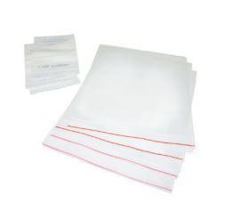 Sachet en plastique transparent - fermeture par pression - trou de suspension_0