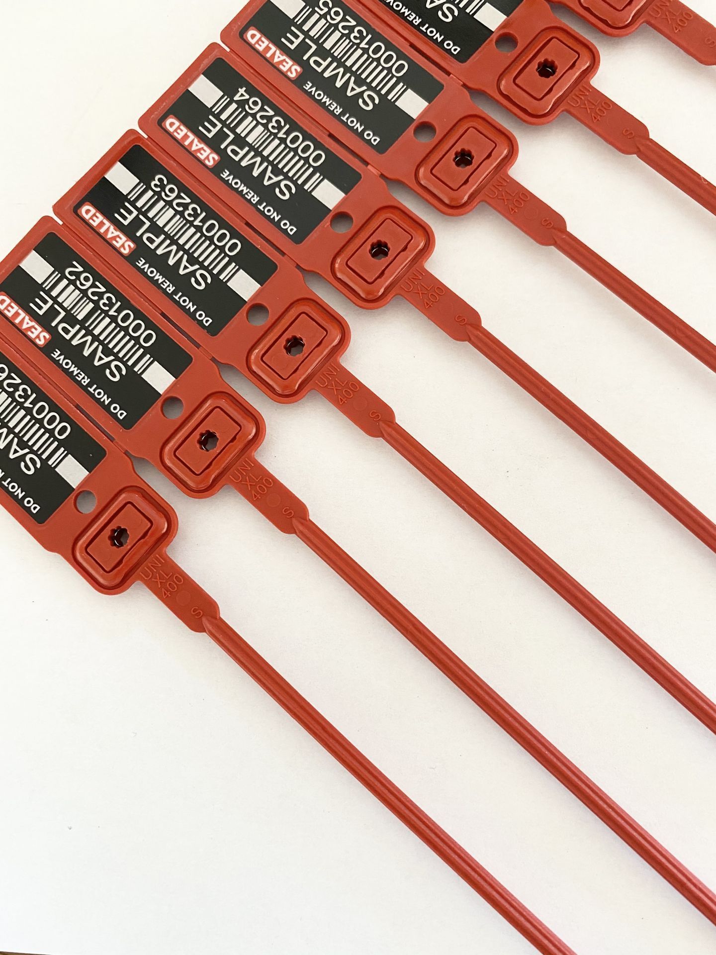 Scellé plastique de sécurité XL 400 - grande dimension - serrage progressif - tear off intégré_1