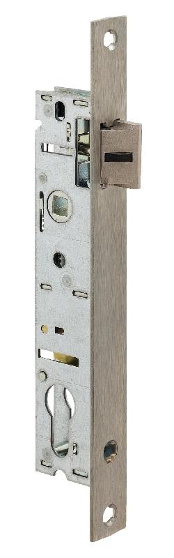 Serrure monopoint à larder profil étroit bec de cane série 980 largeur 41mm 92mtx - METALUX - f198410200 - 041250_0