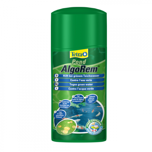 ANTI-ALGUES POUR BASSINS DE JARDIN TETRA POND ALGOREM   CAPACITÉ 3L