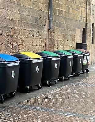 Bac de collecte roulant 1200 L - BACK.BIN - Ultra résistant avec système Dual Structure Belt_0
