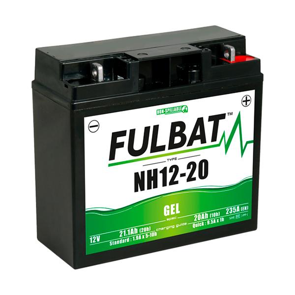 BATTERIE MOTOCULTURE /MOTO GEL NH1220 / SLA12-20 12V 20AH_0