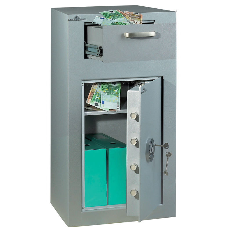 Coffre-fort de dépôt de fonds Vulcain Dépôt 40 - 40 litres - Serrures WITTKOPP A2P et électroniques_0