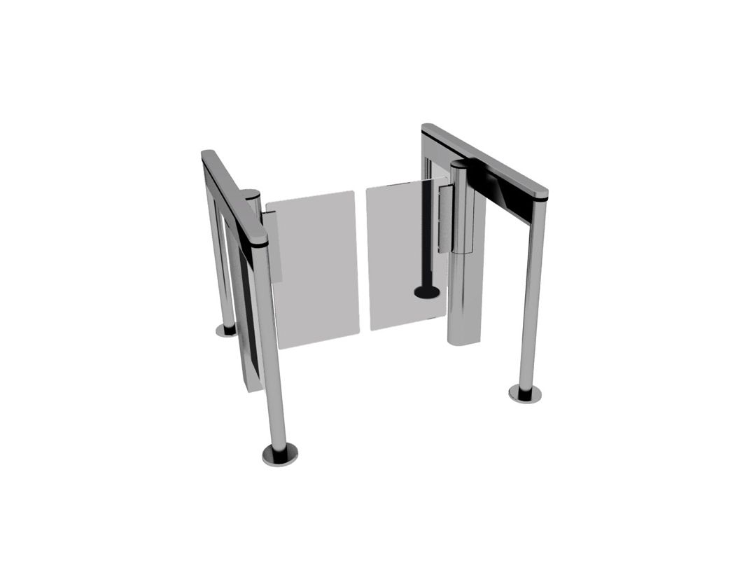 Couloir sécurisé de passage - Automatic Systems SLIM950 - double vantail pivotant - repos 50W_0