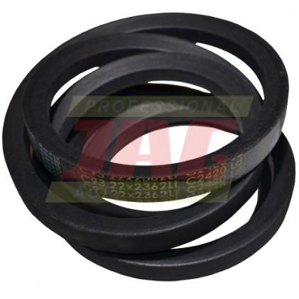 Courroie trapézoidale gates delta classic c93 (22x2362li/2420lp) 772657.26 claas - référence : me-772657.26_0