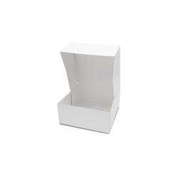 CROKUS Boites pâtissières blanches 20 x 20 x 8 cm (50 unités) - blanc papier BBST208_0