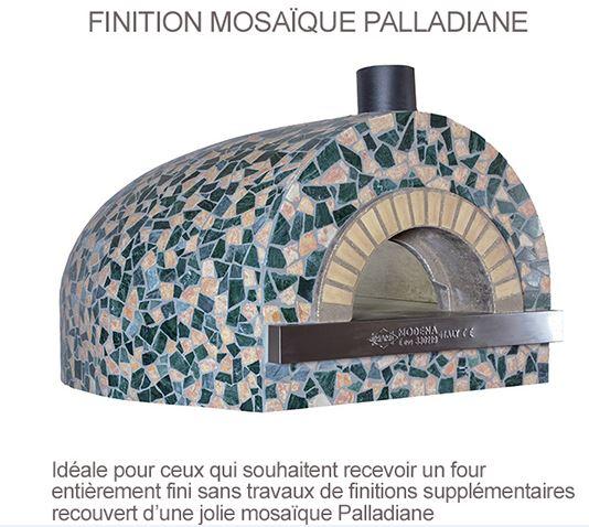 Four à pizza Cupola - personnalisable avec peintures, enduits ou mosaïque_0
