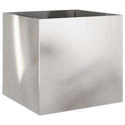 Helloshop26 - Jardinière bac lit surélevé plantes fleurs terrasse jardin argenté 49 x 47 x 46 cm acier inoxydable Argent 02_0038071 - 3000214064031_0