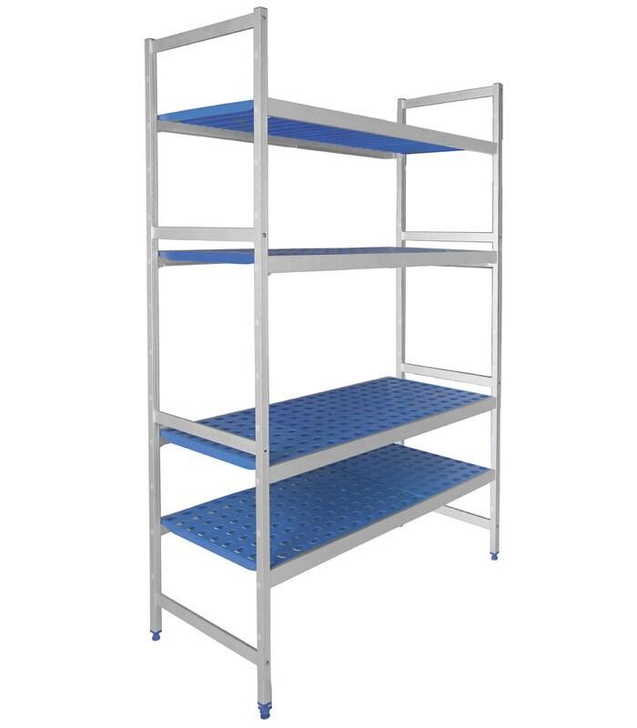 Lacor Étagère modulaire 3 étagères 1750x560x1257 mm GN 1/1 aluminium 55714 - aluminium 55714_0