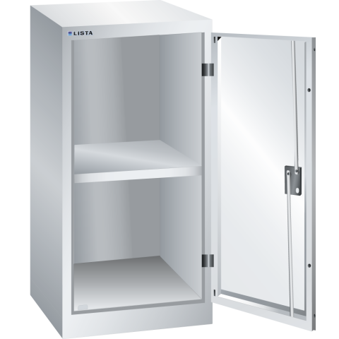 LISTA - ARMOIRE À PORTES BATTANTES (HXLXP) 100 X 50 X 58 CM KEY LOCK R7035