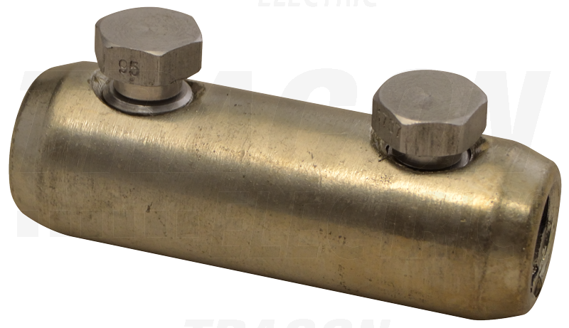 Manchon de jonction a vis en aluminium 16-70mm2, (2+2)×m12_0