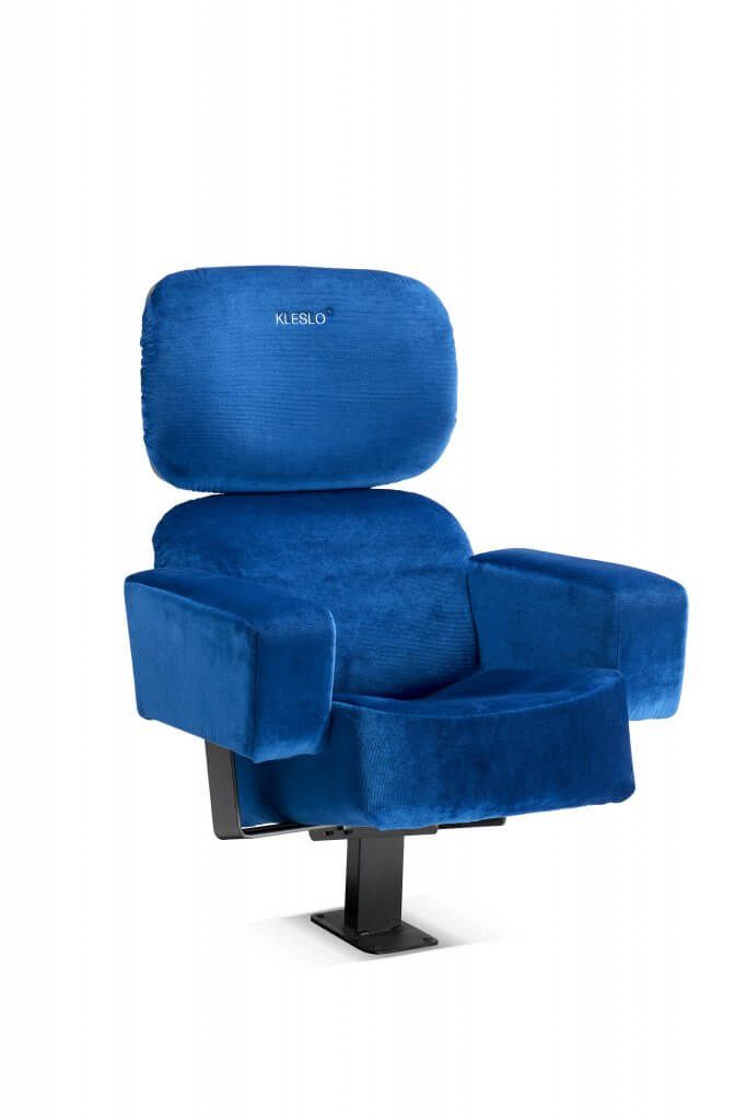 Fauteuil de cinéma Ottoman - assise fixe ou à inertie - Kleslo - avec montage robuste et confort élevé_0