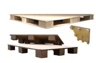 Palette carton résistante, légère et sûre - Supporte jusqu'à 500 kg - Idéale pour exportations_0