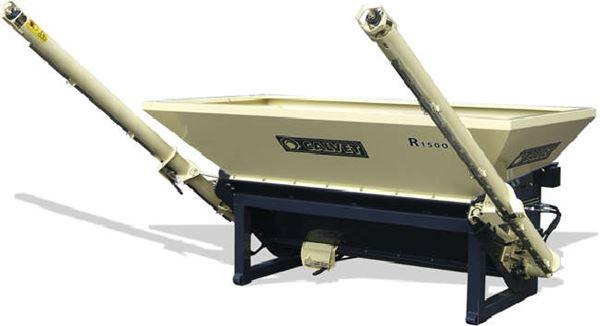 Épandeur d'engrais 1 500 L - Campa - capacité 1500 L avec trémie inox et rampes réglables_0