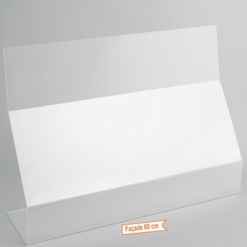 Protection plexiglass épaisseur 4 mm duo long_0