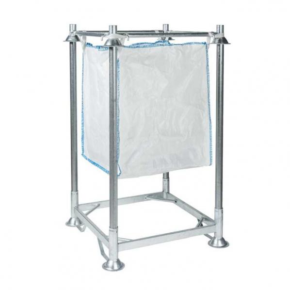 Support big bag avec cadre - tubes 2100 mm Hauteur de tubes : 2100 mm_0