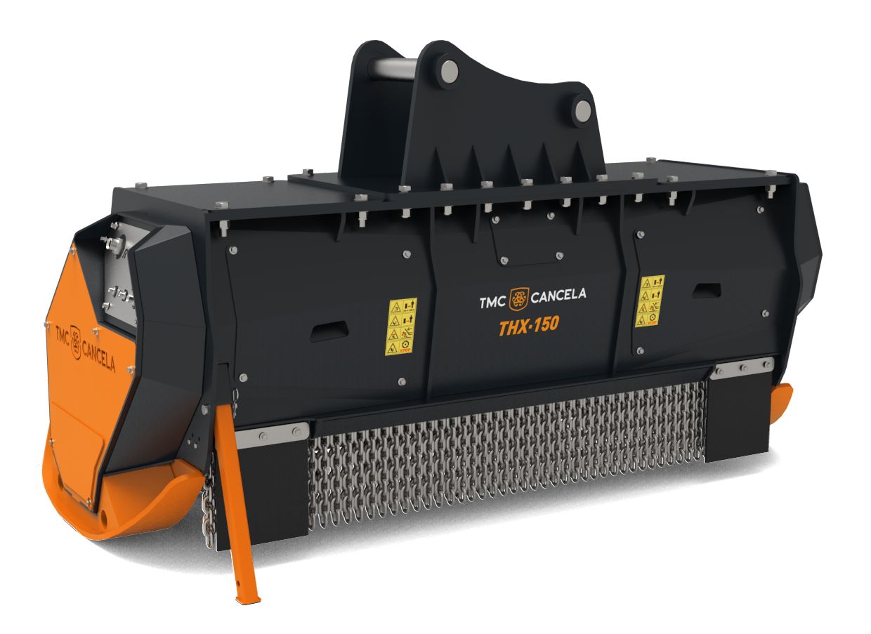 Broyeur forestier THX - TMC Cancela - largeur de travail 150-180 cm - pour pelles 25-40T_0