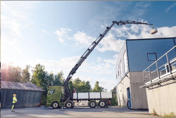 HIAB X-HiPro 408 - Grue auxiliaire avec rotation continue - Portée 10.07 à 22.8 m - Capacité 38 Tm_0