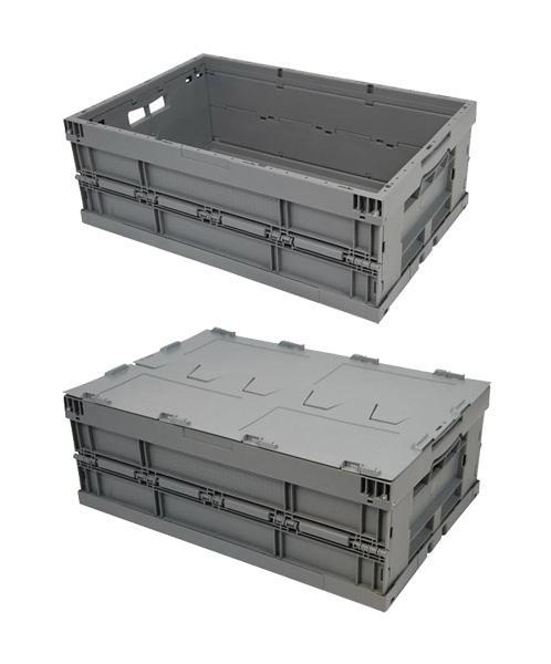 Caisse en plastique pliable