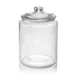Bocal de stockage, 6 l, Ø 20 cm, hauteur 29 cm, en verre, polyéthylène - Was Germany - 4044925151184_0