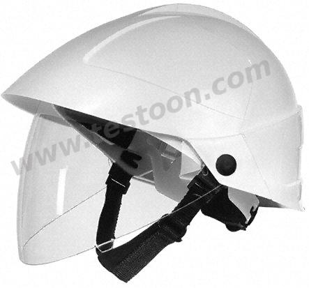 Casque industriel avec écran facial intégré et mentonnière, en166, en170, en397 - CATMO185BLM_0