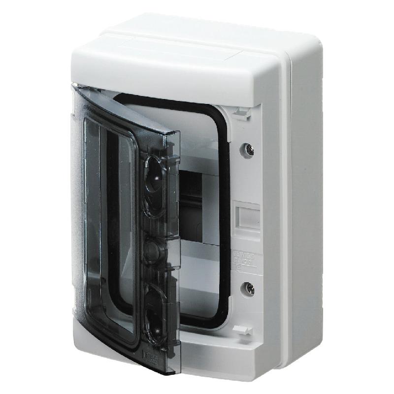 Coffret étanche ip65 400v 4 modules - GEWISS - gw40101 - 668369_0