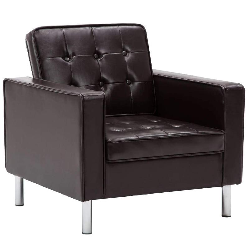 Fauteuil chaise siège lounge design club sofa salon revêtement simili