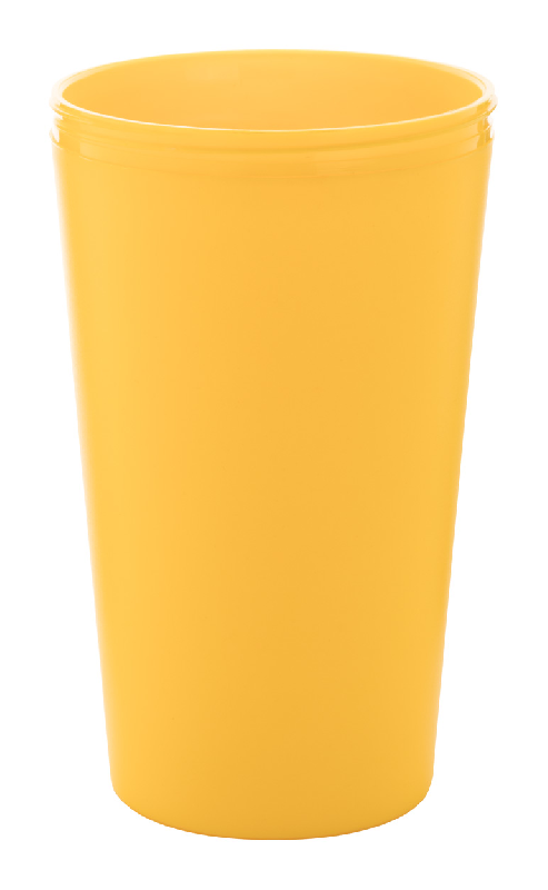 Mug thermos customisable - double parois plastique - 400 ml - bec verseur et grip silicone_0