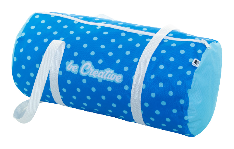 Sac de sport zippé en polyester RPET 600D - impression sublimation - dès 50 pièces_0
