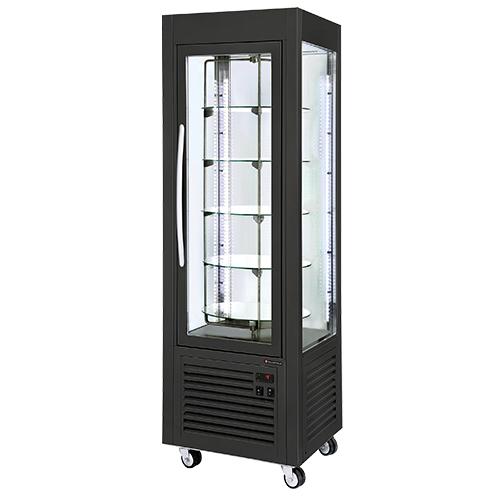 Vitrine réfrigérée positive ventilée 360L noire - RD60TN_0