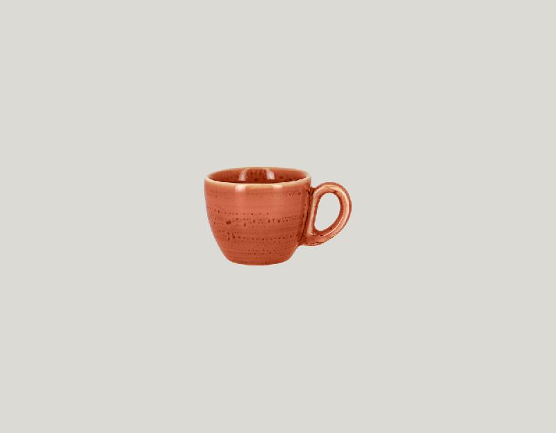 TASSE À EXPRESSO ORANGE PORCELAINE 8 CL Ø 5,3 CM TWIRL RAK