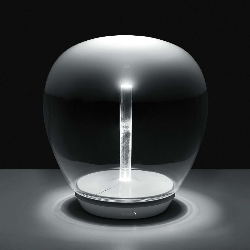 ARTEMIDE EMPATIA LAMPE DE TABLE LED EN VERRE, Ø 26CM
