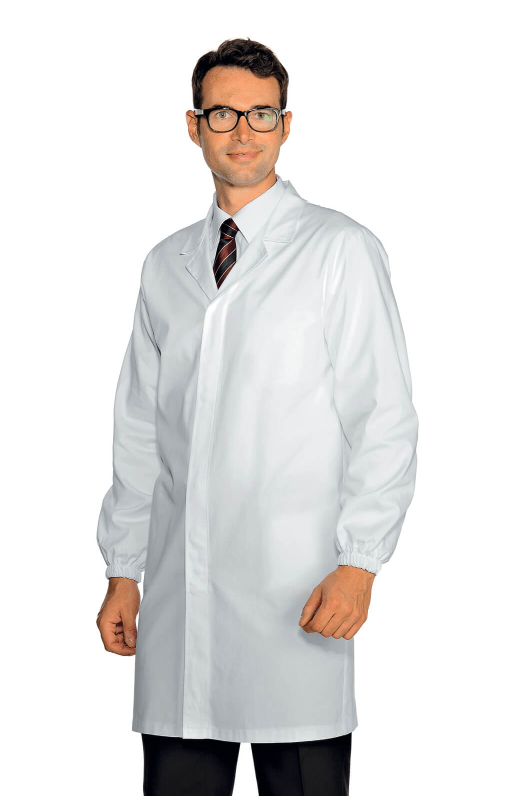 BLOUSE BLANCHE HOMME 3 POCHES INTERNES