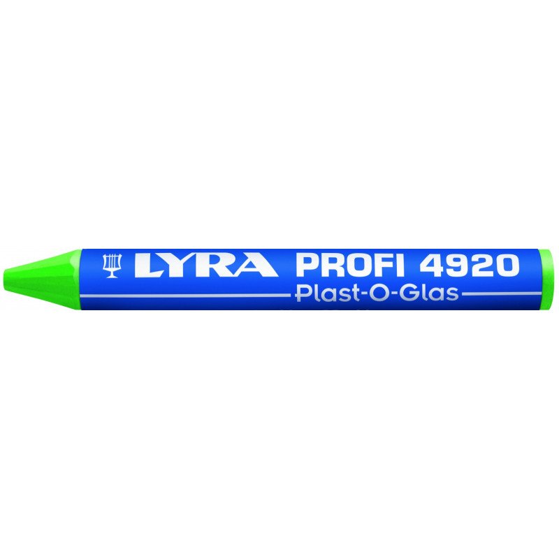 BOÎTE DE 12 CRAIES PLAST-O-GLAS BLANC - LYRA - L4920001