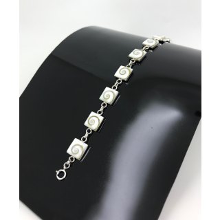 BRACELETS ARGENT OEIL DE SAINTE LUCIE ET ARGENT 92.5