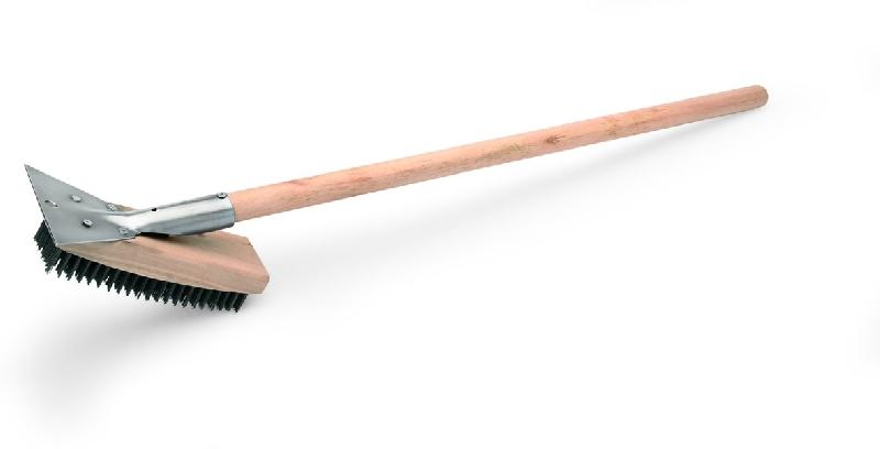 BROSSE DE NETTOYAGE AVEC GRATTOIR, 11 CM DE LARGEUR