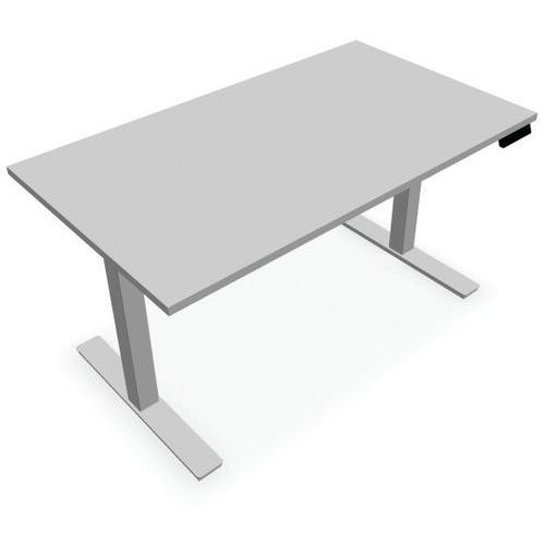 BUREAU MOTORISÉ L120XP80 CM ÉP.25 MM BLANC/BLANC - EOL