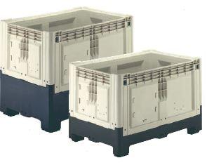 Caisse-palette pliable pleine - cai123cp1208007 - Dimensions 1120x720x833 mm - Poids 48,5 kg_0