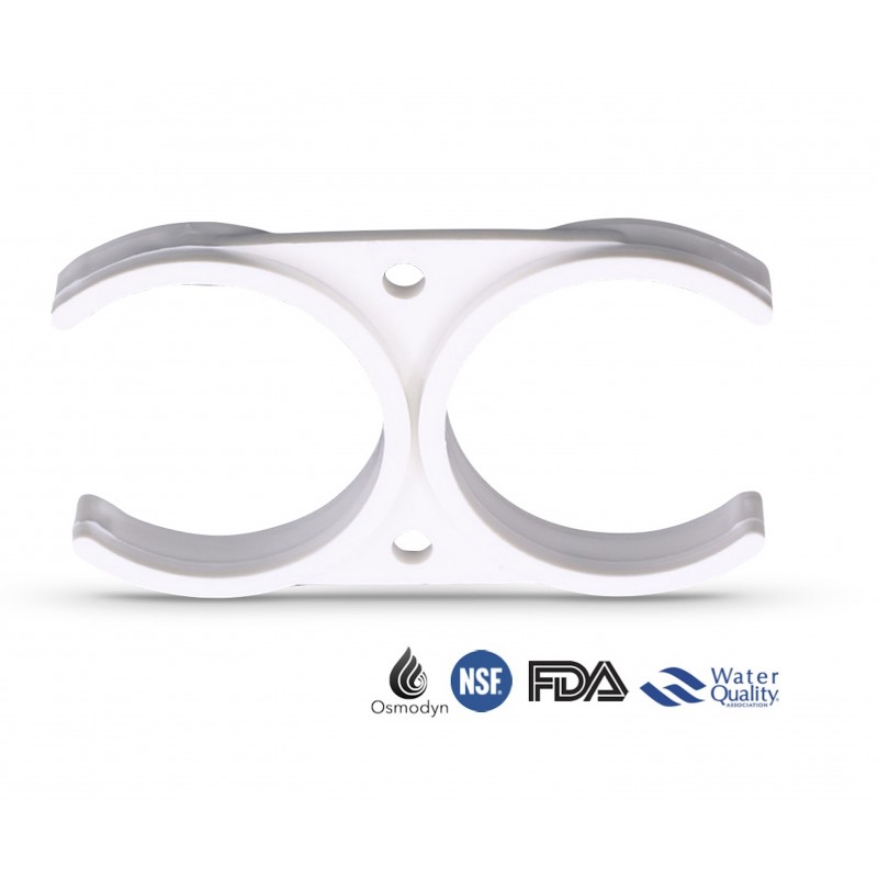 Clip double pour filtre à eau - Référence Double clip égal 2.5