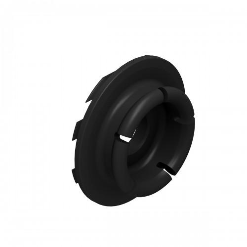 CLIPS MÂLES POUR FIXATION DE PANNEAU PETITE SURFACE VERY LOW PROFILE - NOIR - 10KG - X20 DOMARINE