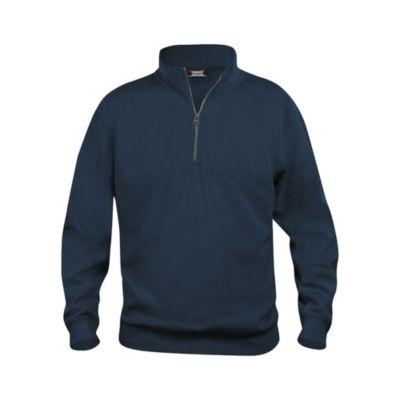 CLIQUE Sweat basic camionneur Bleu Marine XXL_0