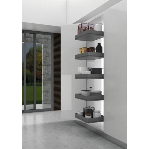 COLONNE EXTRACTIBLES 860 IKONA - L600 MM - CHAMPAGNE INOXA