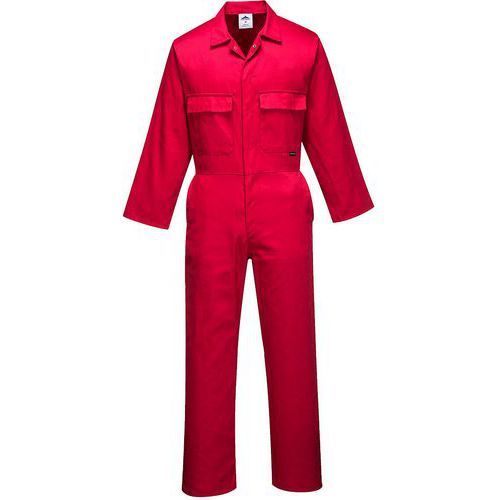 COMBINAISON DE TRAVAIL EURO WORK S999 ROUGE M - PORTWEST