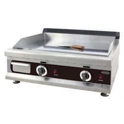 Combisteel Plaque de cuisson au gaz avec kit de conversion en acier inoxydable 800x575x365mm - 7422242996942_0