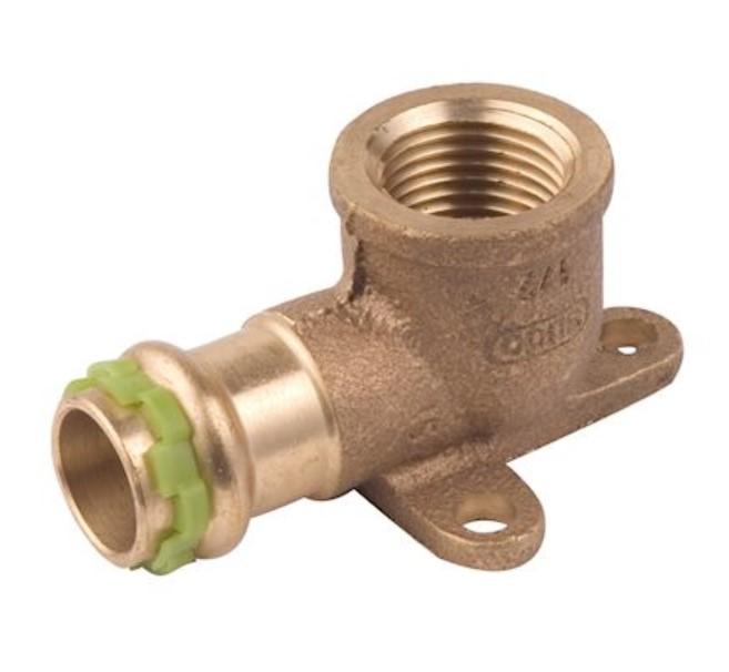 ÉQUERRE MURALE 90° À VISSER SUDOPRESS FF 14XRP1/2 - AALBERTS - 6672602