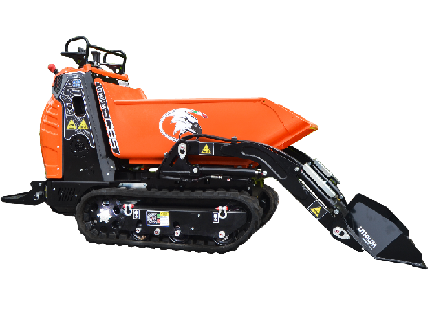 Mini-Dumper Hydrostatique 0.8t - Cormidi C85 Lithium Battery - Capacité de 800 kg_0