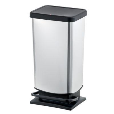 Fourre-tout décor inox 40 L_0