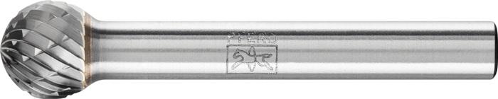 Fraise sur tige KUD D. 10 mm L. Tête 9 mm D. De la tige 6 mm carbure engrènement 3 PLUS PFERD_0