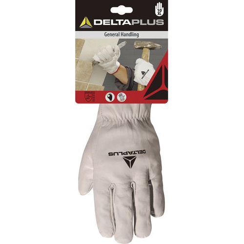 GANTS DE MANUTENTION FLEUR BOVIN 9 - DPFBN4909 - DELTA PLUS